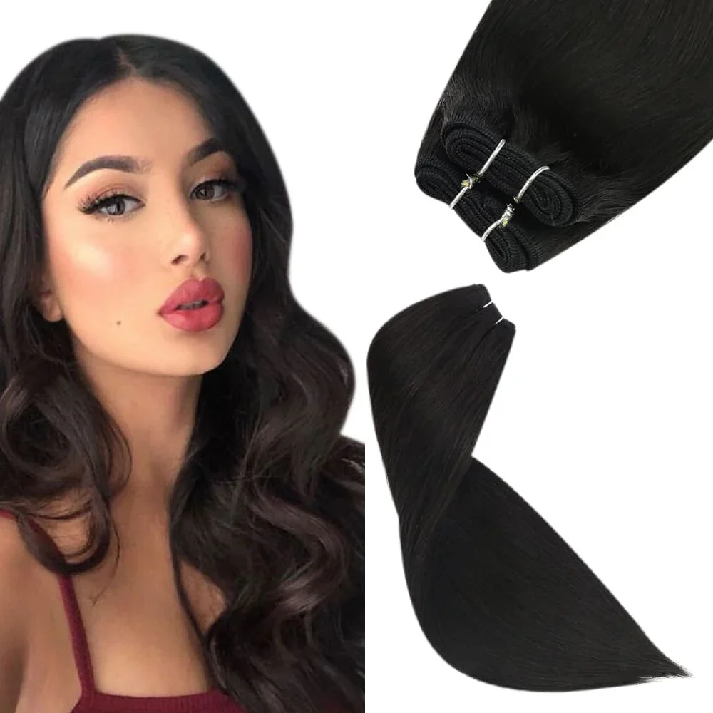 Laavoo virgin weft наращивание человеческих волос 50 г/шт