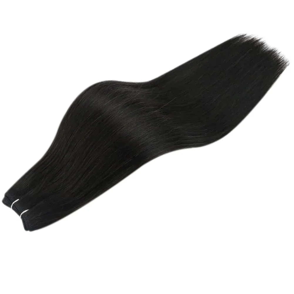Laavoo virgin weft наращивание человеческих волос 50 г/шт - Фотография_5