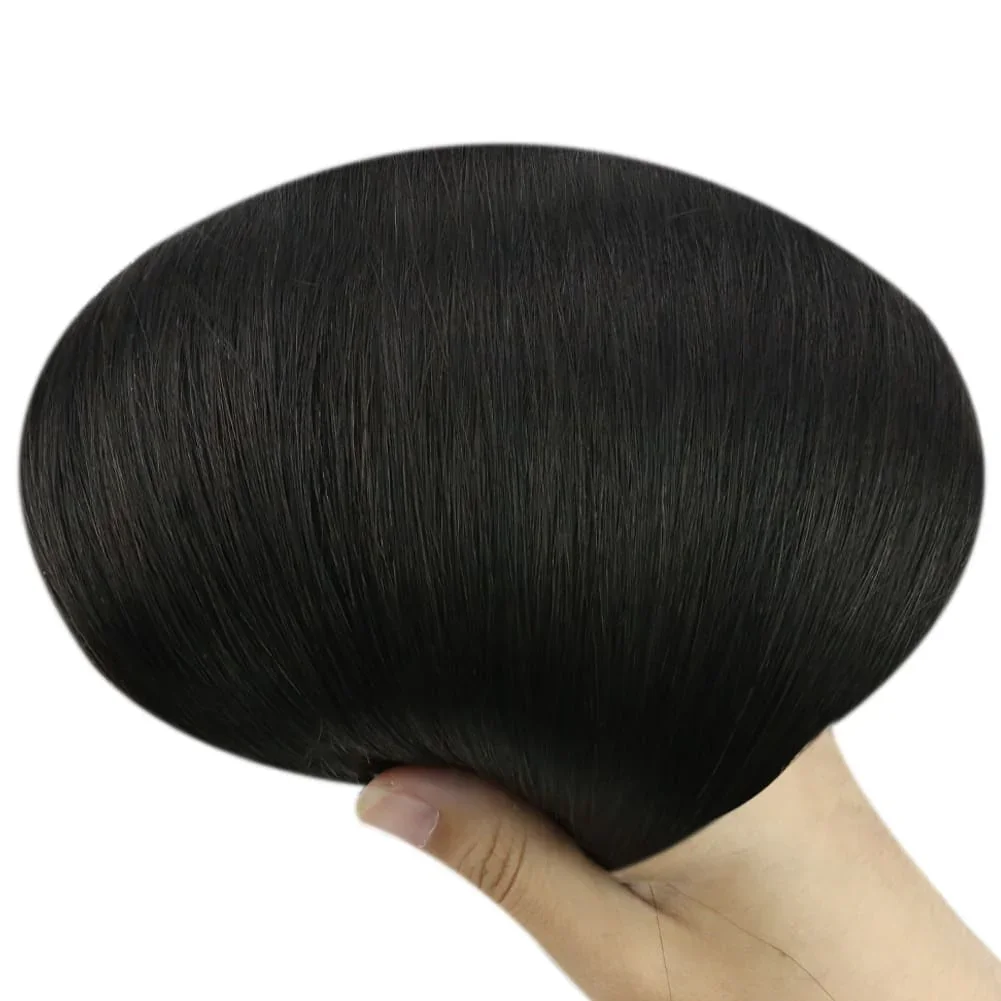 Laavoo virgin weft наращивание человеческих волос 50 г/шт - Фотография_6
