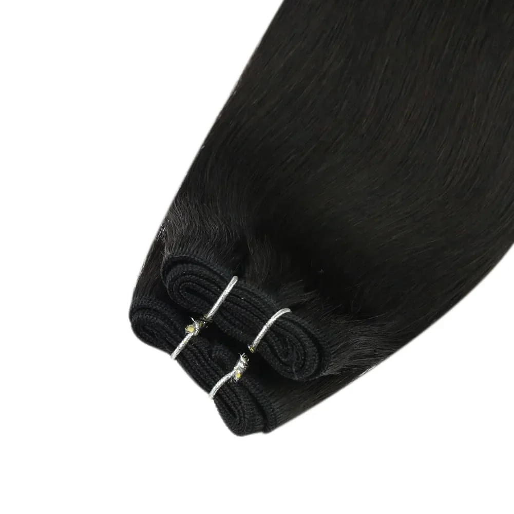 Laavoo virgin weft наращивание человеческих волос 50 г/шт - Фотография_2