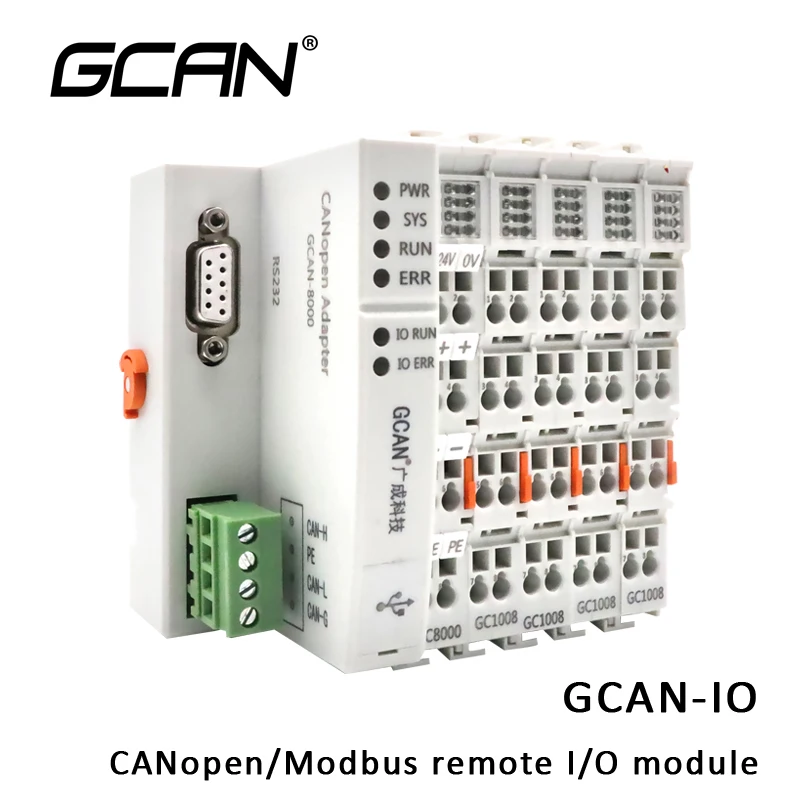 Gcan-io сцепка canopen/modbus/ethercat/модуль - Фотография_5