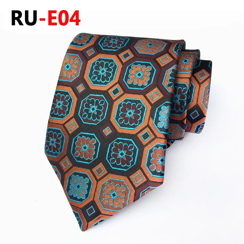 Роскошный жаккардовый галстук 8 см