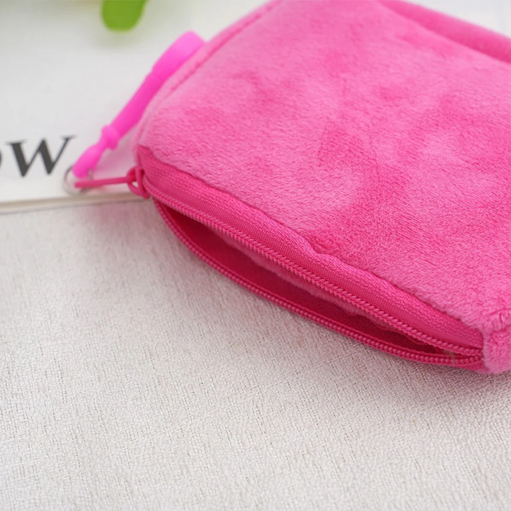 Moana solid plush coin purse women's - Фотография_4