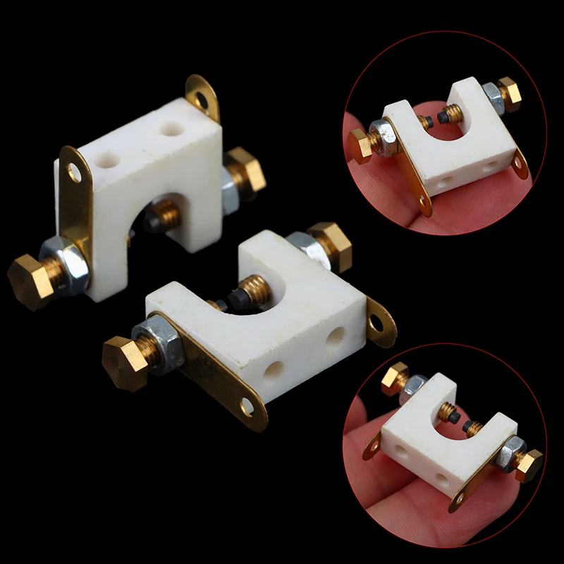 Small spark discharge electrode