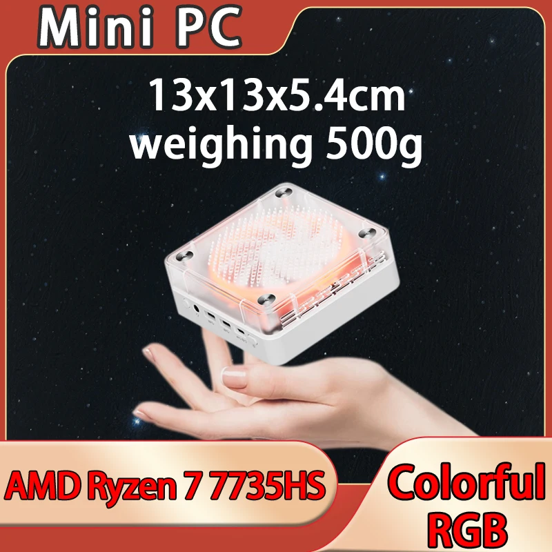 Игровой мини-пк win 11 pro amd