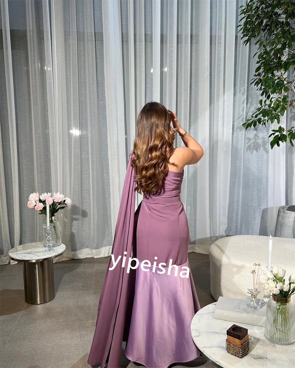 Вечернее платье из джерси по индивидуальному - Фотография_2