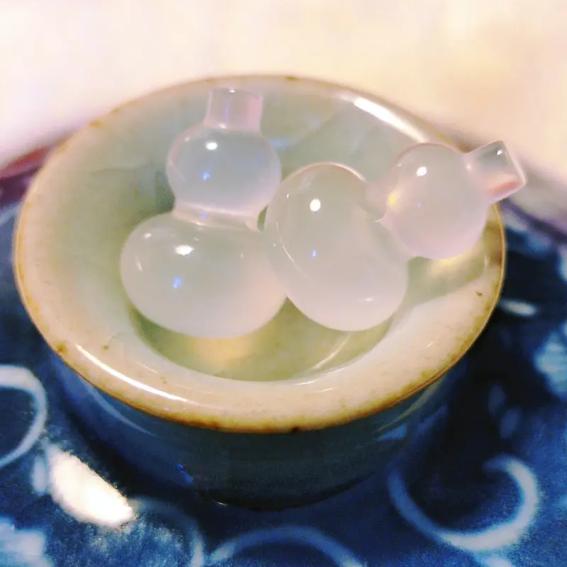 16mm length natural jade button - Фотография_4