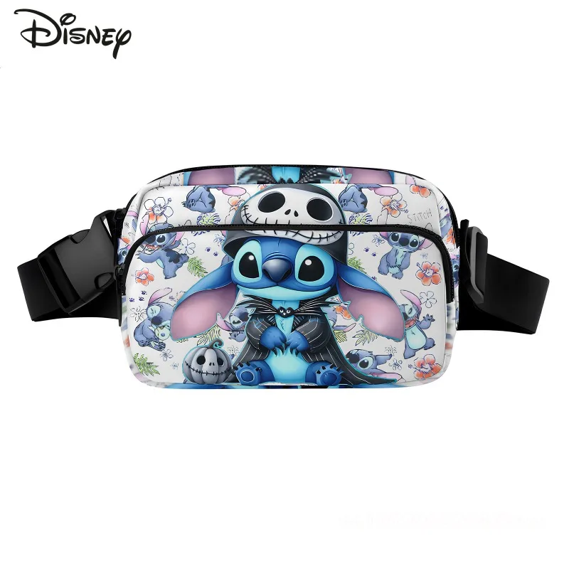 Stitch новая студенческая нагрудная сумка - Фотография_4