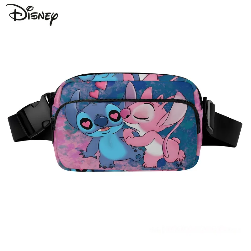 Stitch новая студенческая нагрудная сумка - Фотография_3