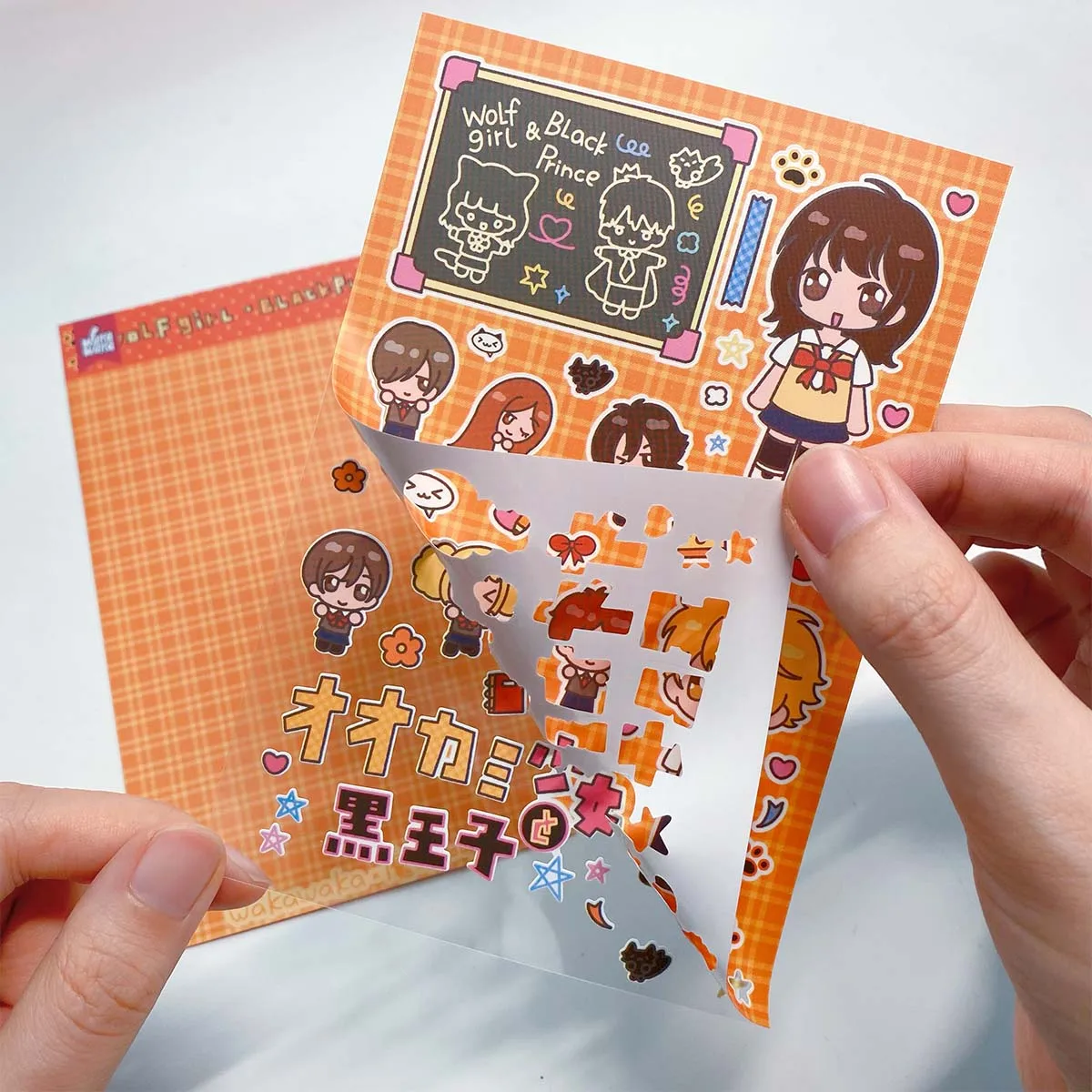 Wakawaka kawaii наклейки с персонажами - Фотография_6