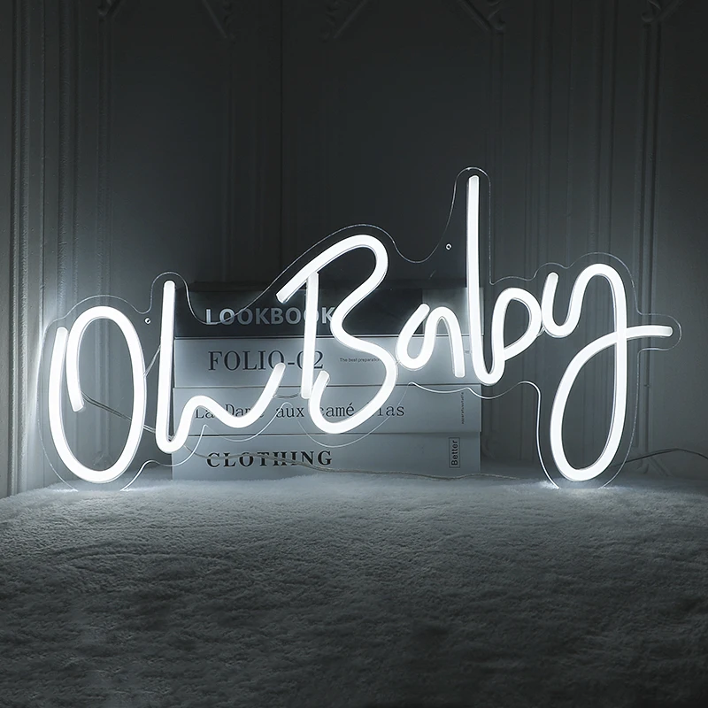 Неоновая вывеска oh baby 20 стилей - Фотография_4
