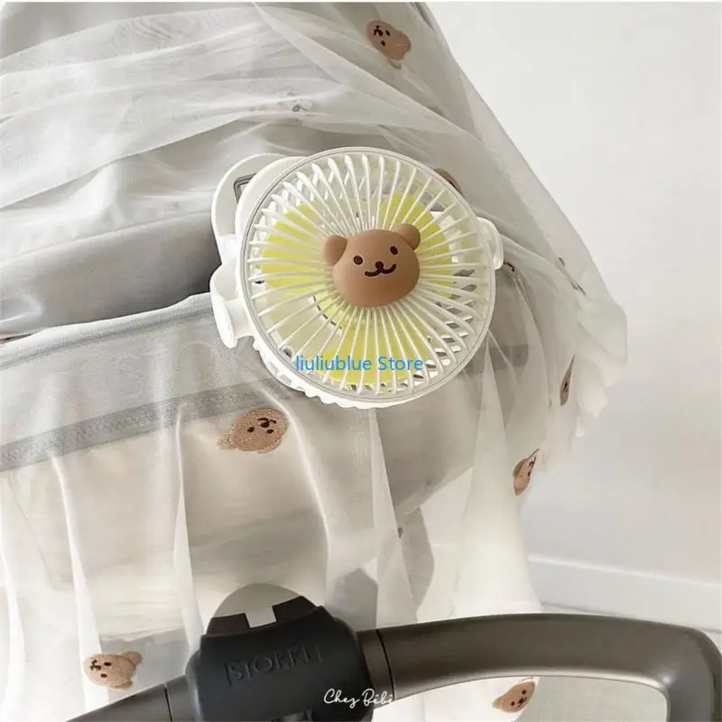 Cartoon baby croller fan cart cart