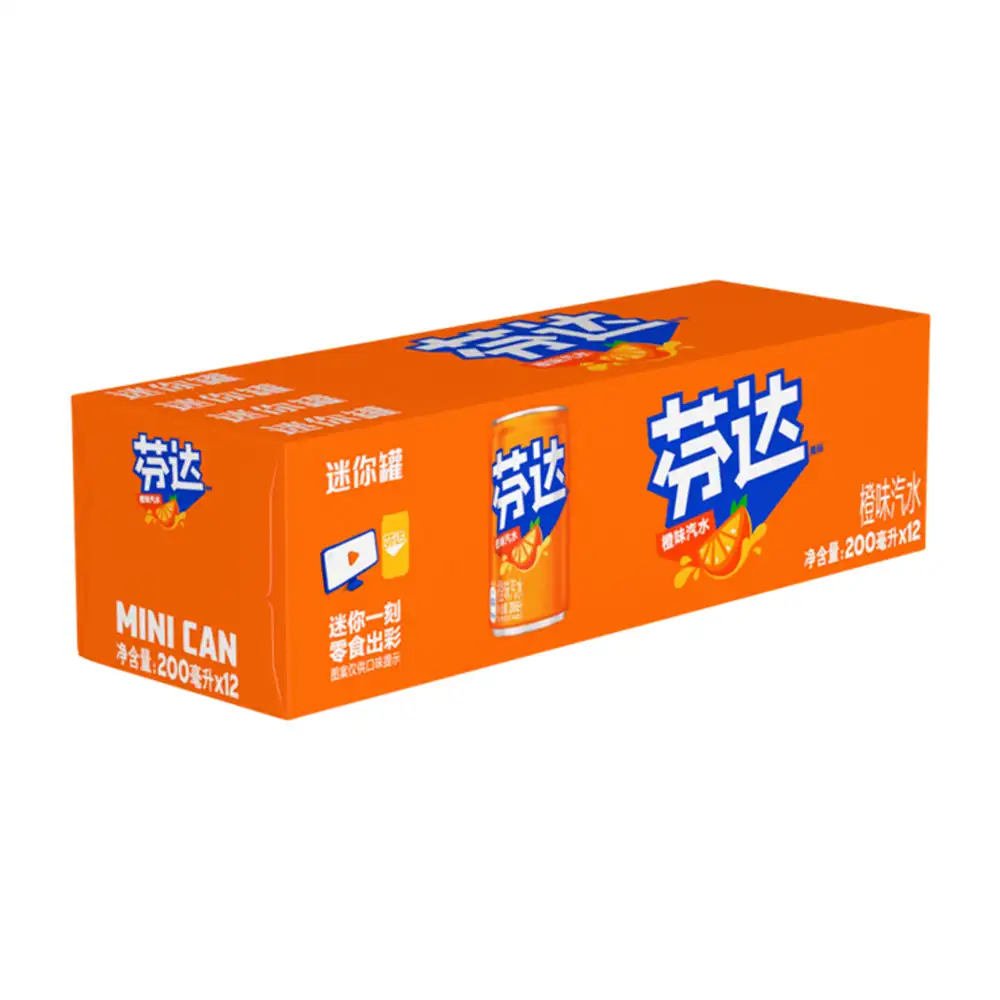 Fanta мини-банки-200 мл x 12 - Фотография_2