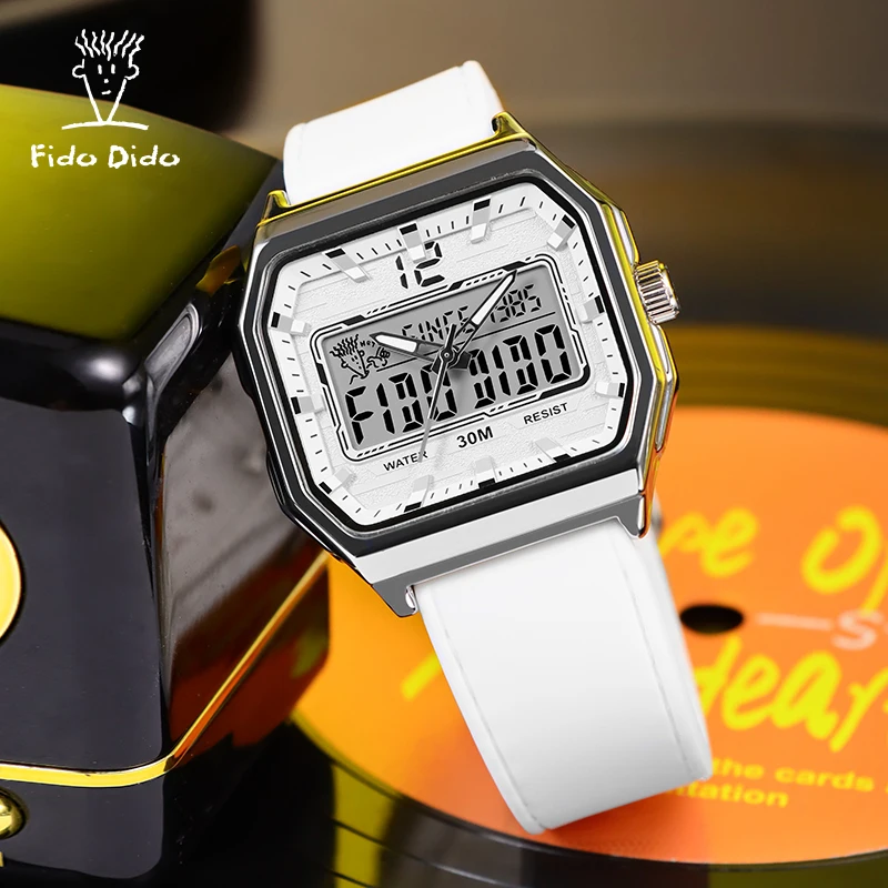Парные часы fido dido - водонепроницаемые - Фотография_4