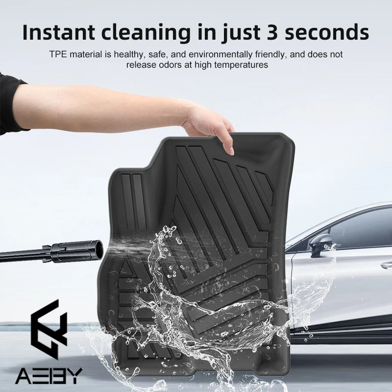 Автомобильные коврики tpe для chery tiggo4 pro/tiggo4 2020-2025 - Фотография_2