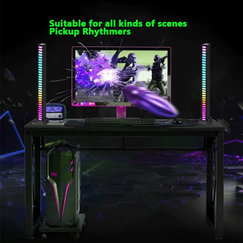 Rgb атмосфера ритм свет светодиодный - Фотография_2