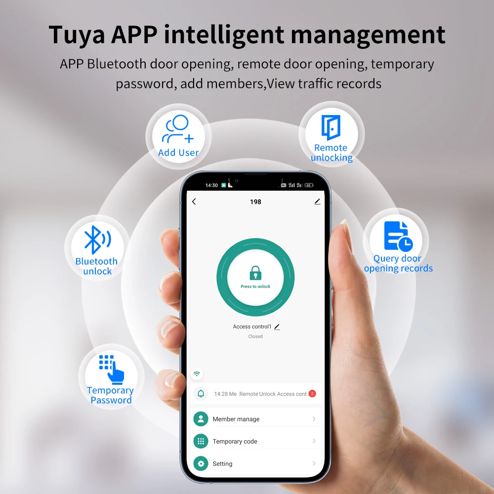 5-дюймовый сервер с сенсорным экраном wifi tuya - Фотография_2