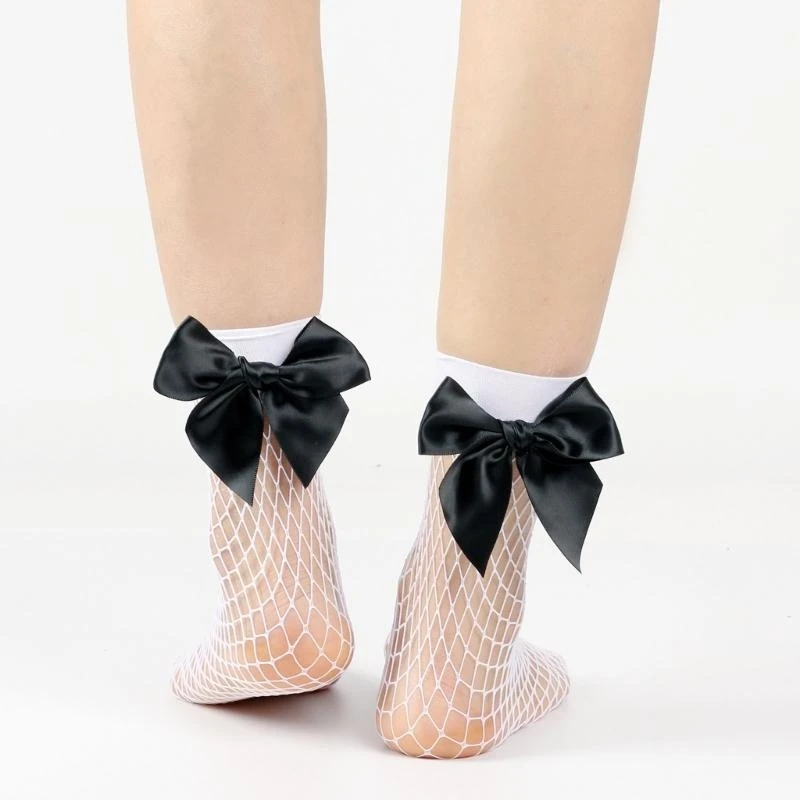 Дети дети дети сетки носки bowknot - Фотография_4