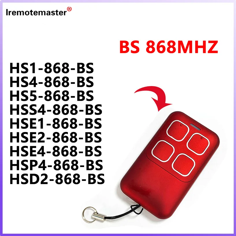 Ручной передатчик гаражной двери для hse2-868-bs hse4-868-bs hs1-868-bs - Фотография_3