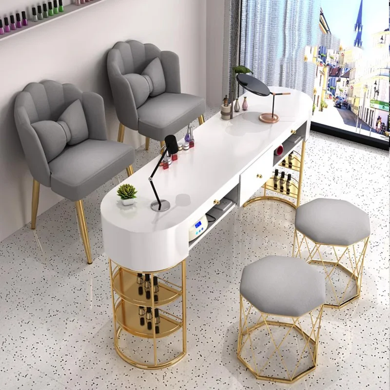 Mesa стол для макияжа ногтей минималистичный - Фотография_4