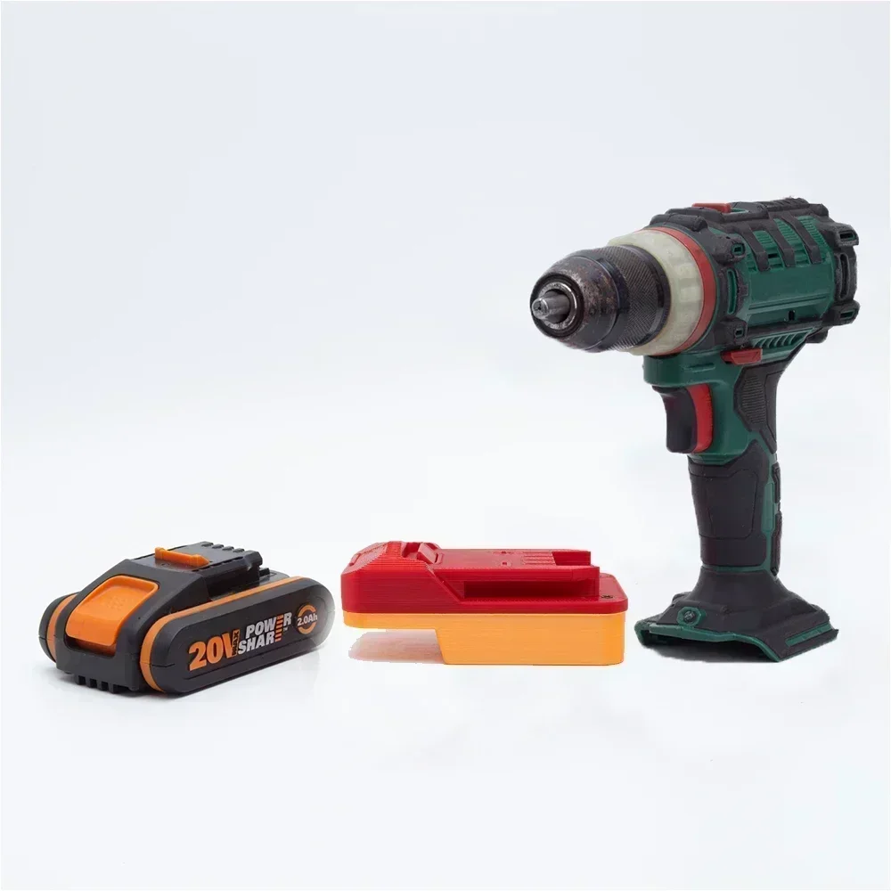 Адаптер-переходник для аккумулятора worx 4pin 18v