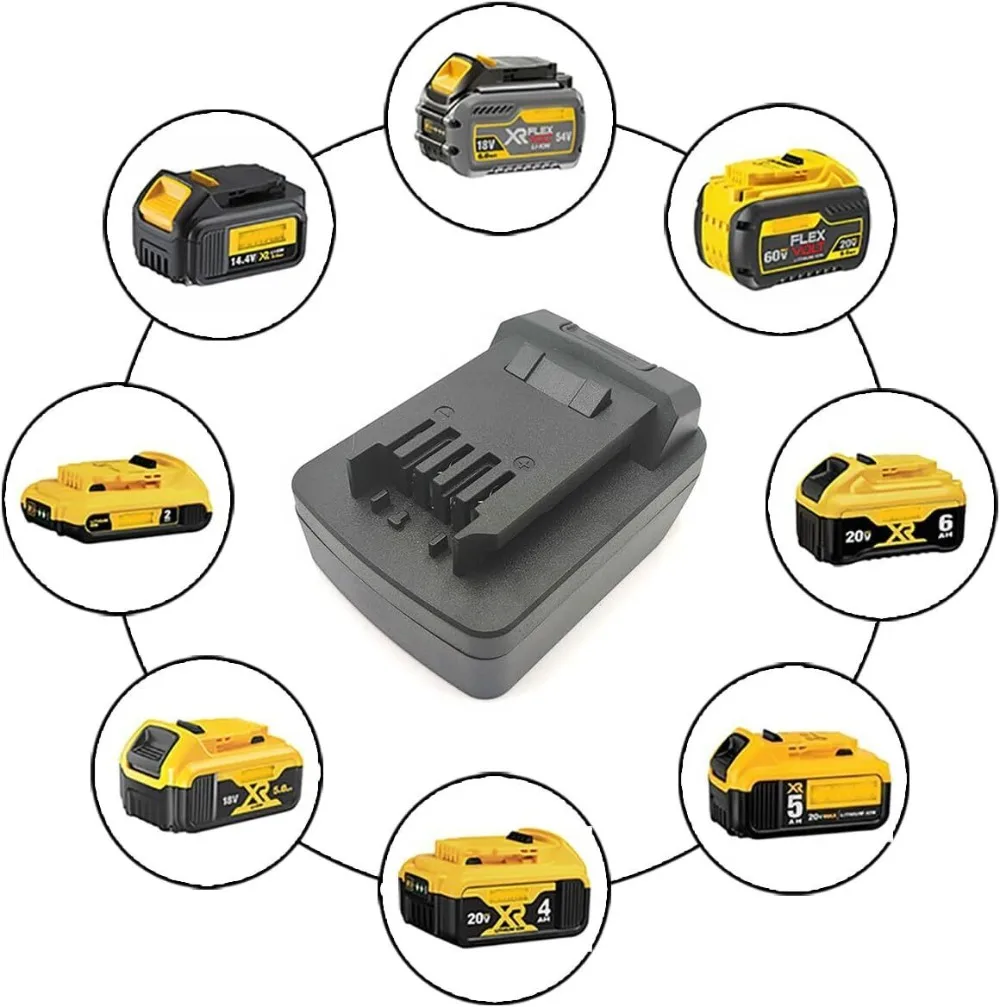 Адаптер для аккумулятора dewalt 18 в 20 в - Фотография_4
