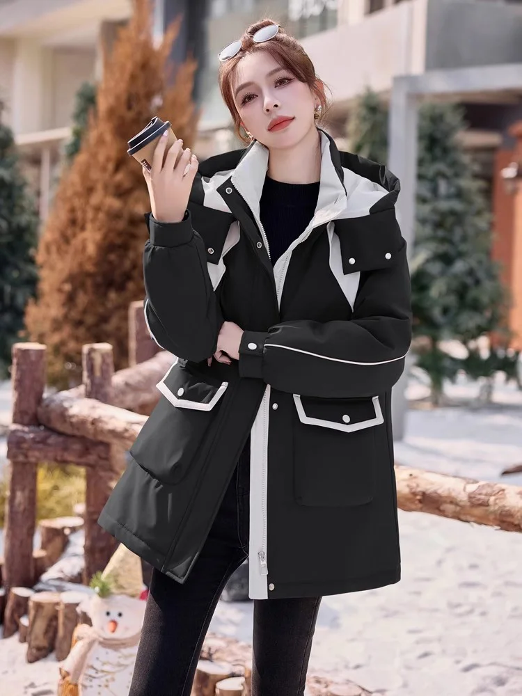 Новые женщины зима сафари стиль - Фотография_5