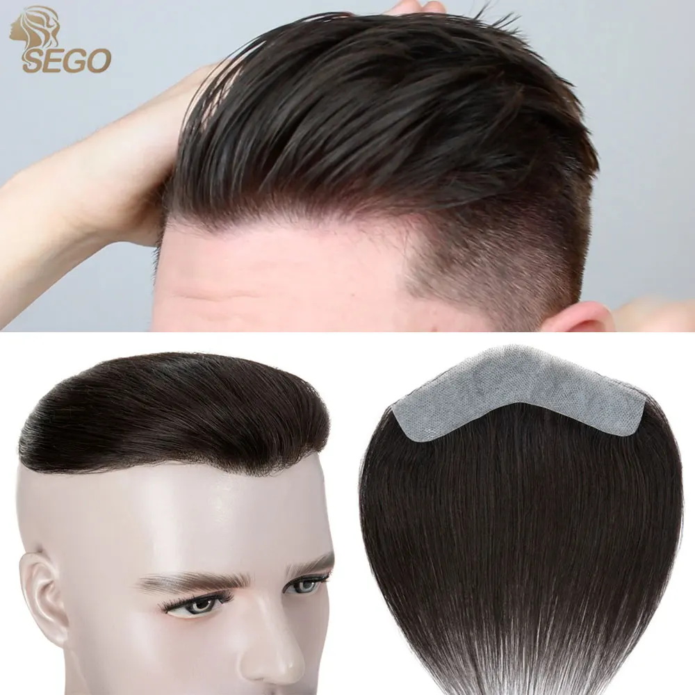 Sego мужской парик из искусственной кожи
