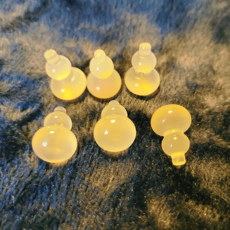 16mm length natural jade button - Фотография_6