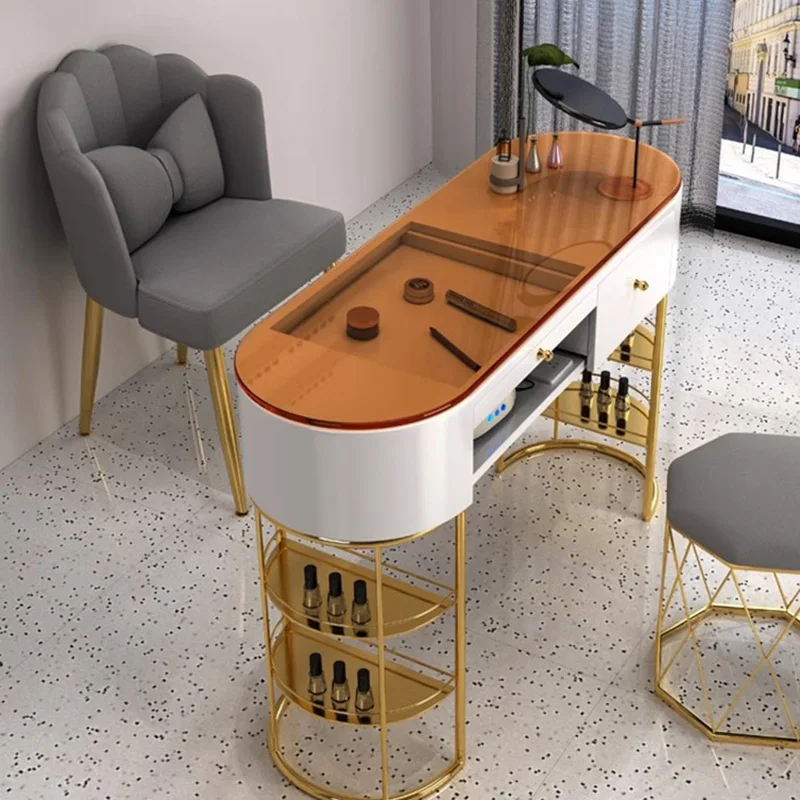 Mesa стол для макияжа ногтей минималистичный - Фотография_6