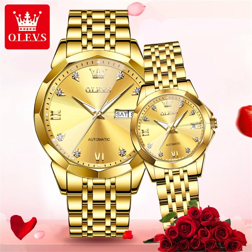 Olevs 9982 механические часы с