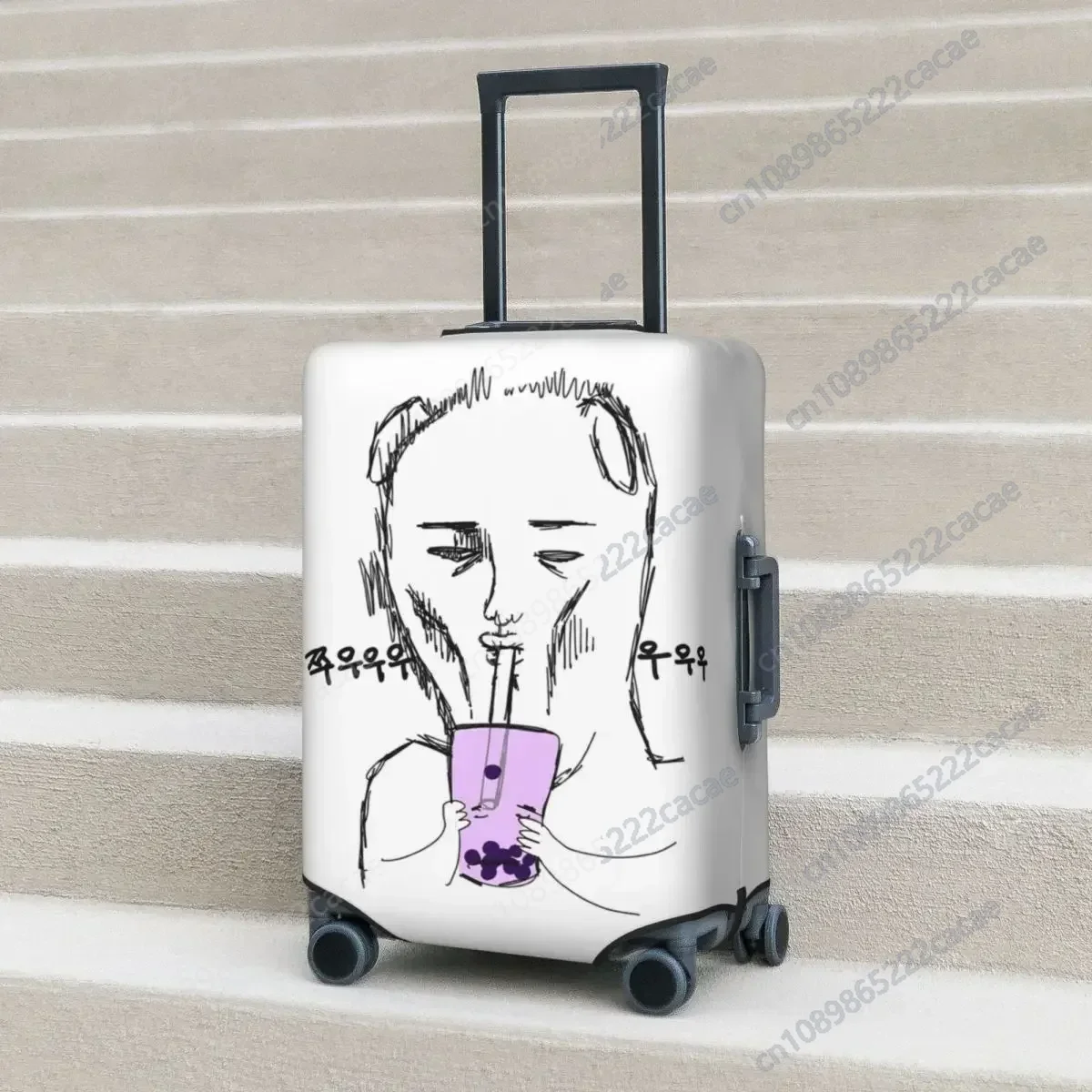Новинка, чехол для багажа с забавными выражениями