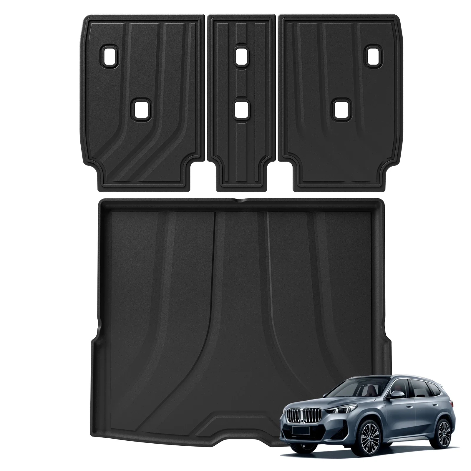 Автомобильные 3d коврики из тпэ для bmw x1 2023 2024 - Фотография_3