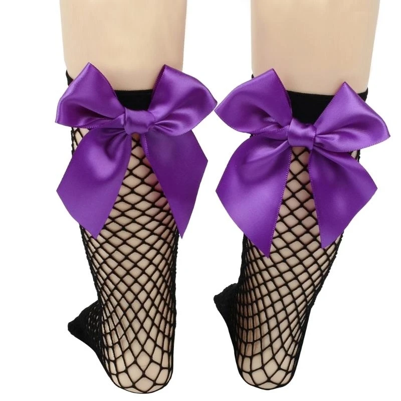 Дети дети дети сетки носки bowknot - Фотография_6