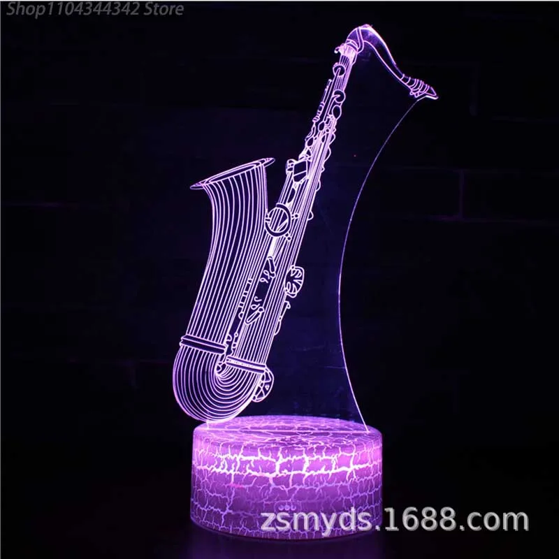3d acrylic creative piano violin