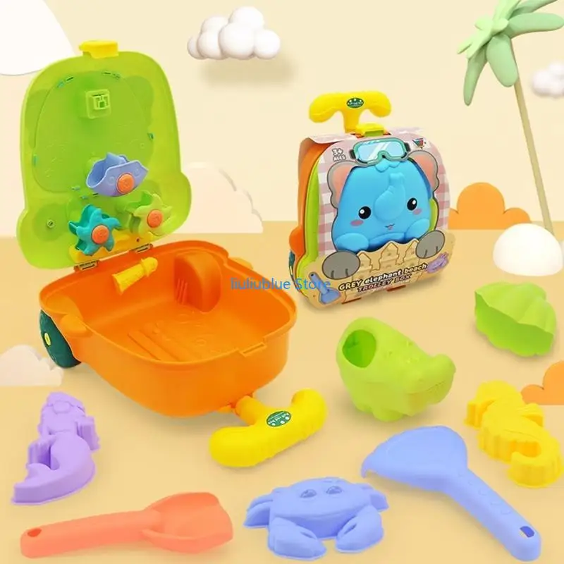 8pcs kids beach toy toy pand pass - Фотография_4