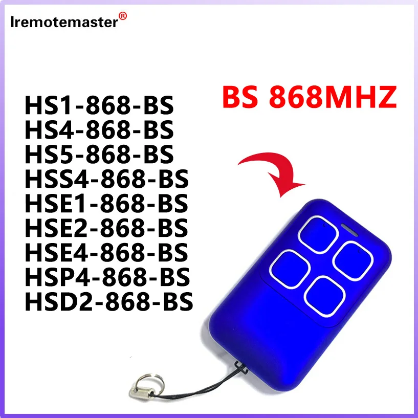Ручной передатчик гаражной двери для hse2-868-bs hse4-868-bs hs1-868-bs