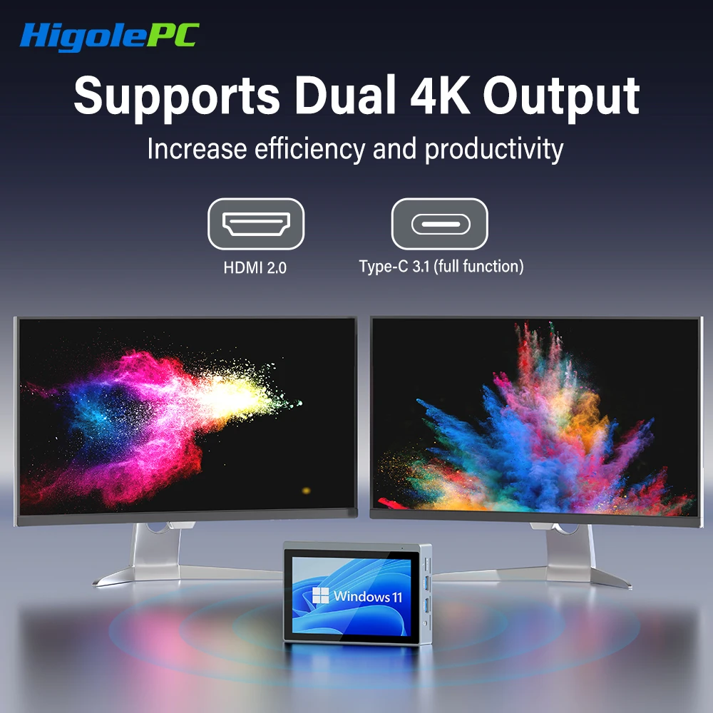 Мини-пк higole gole 2 pro 5 - Фотография_5