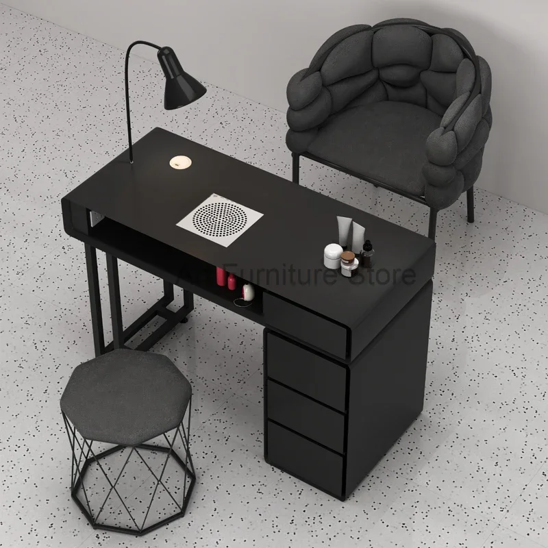 Luxury marble nail tables nordic