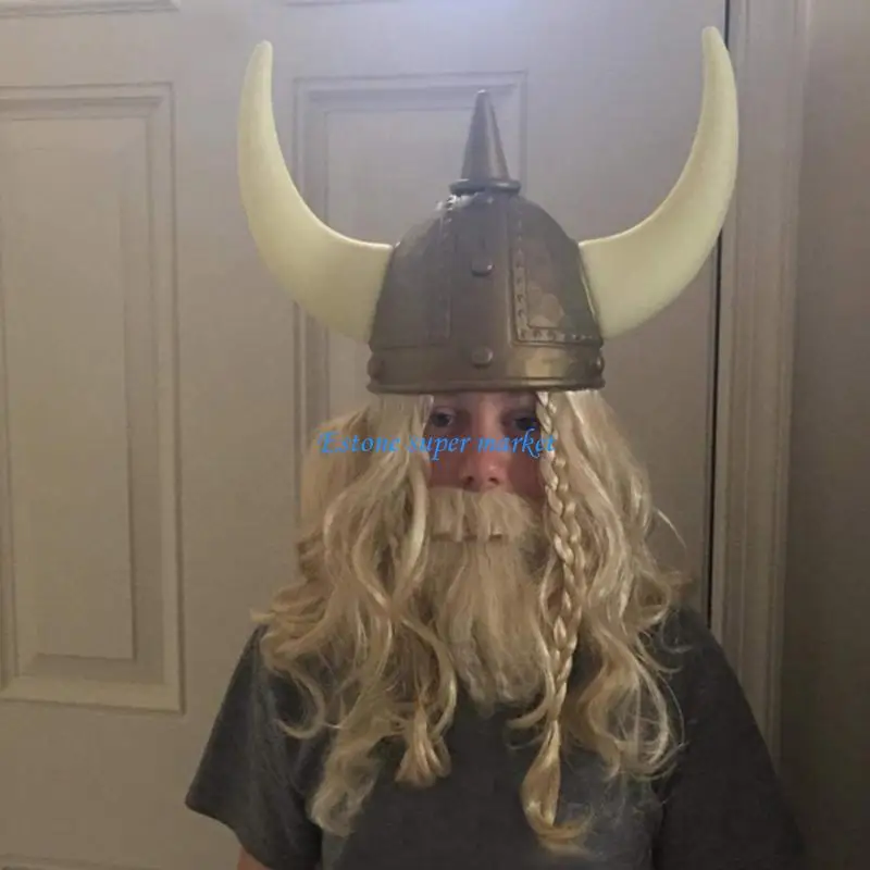 090b vikinghelmet hat с выступлением - Фотография_4