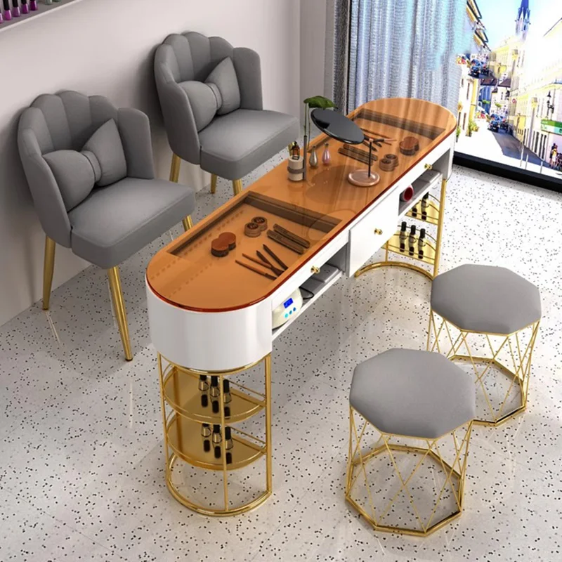 Mesa стол для макияжа ногтей минималистичный - Фотография_5