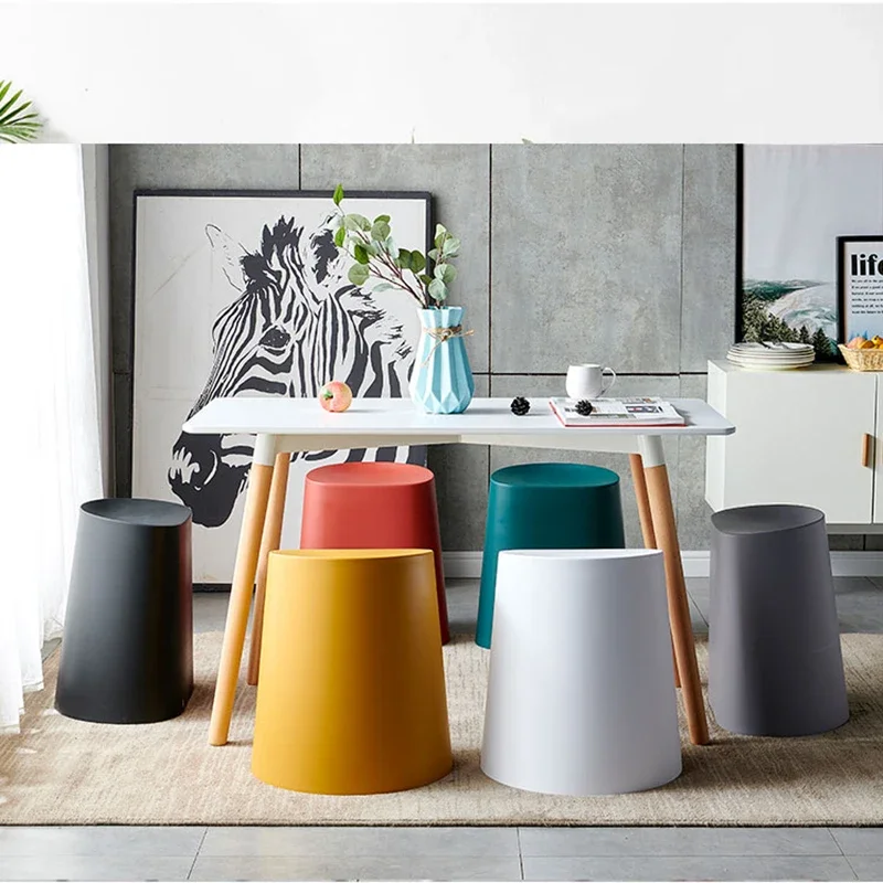 Petit tabouret скандинавские детские стулья для семейной гостиной - Фотография_3