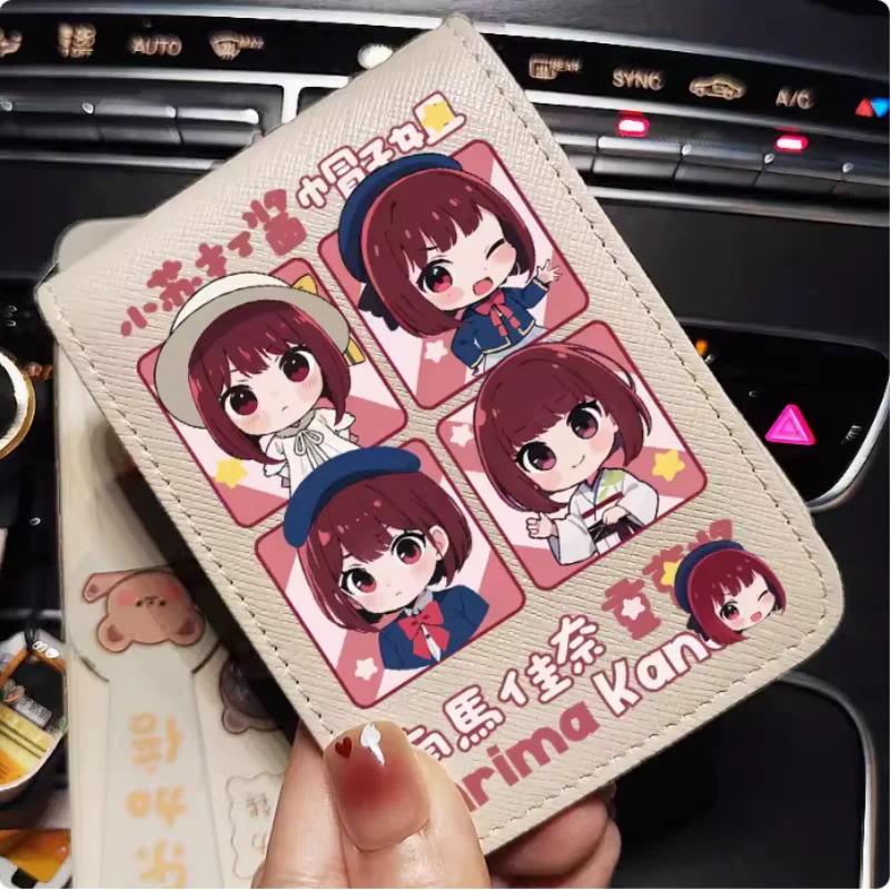 Модные кошельки из пу кожи с рисунком аниме oshi no ko arima kana
