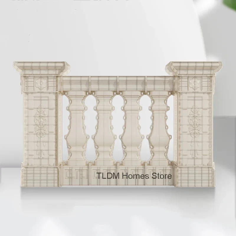 New thickened roman column railing