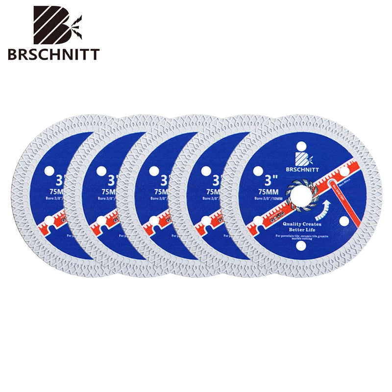 Бриллиантовый мини-пильный диск brschnitt-3inch 75 мм - Фотография_2