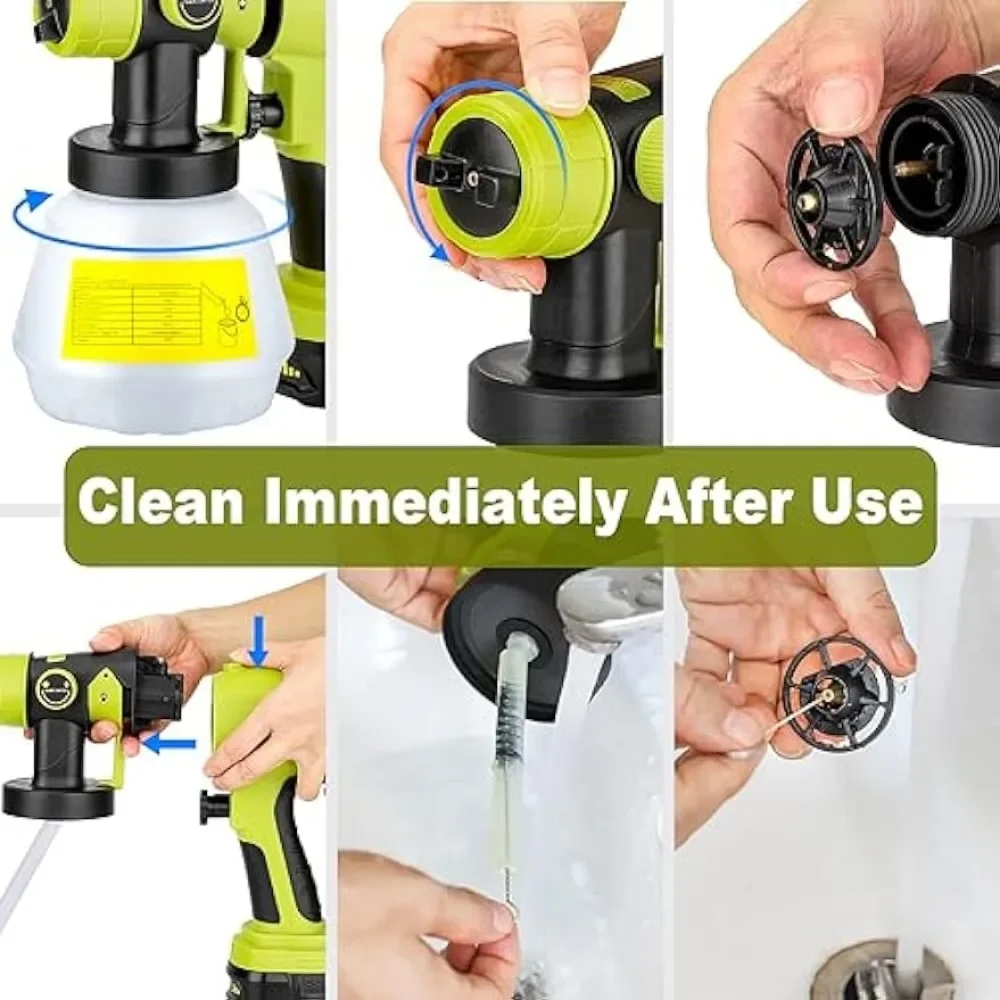 Беспроводной распылитель краски для ryobi - Фотография_5