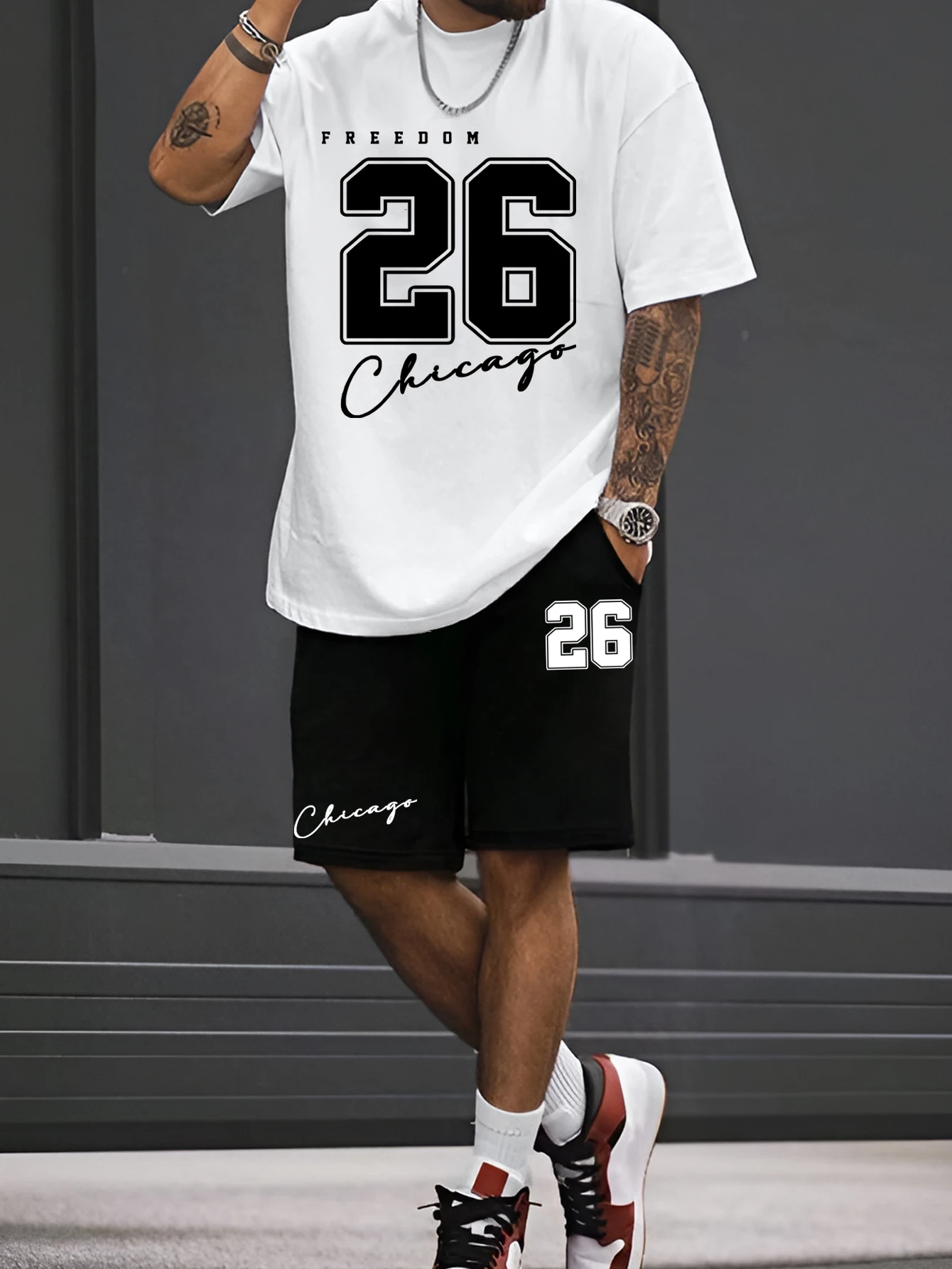 Summer new mens 3d printed t-shirt - Фотография_3