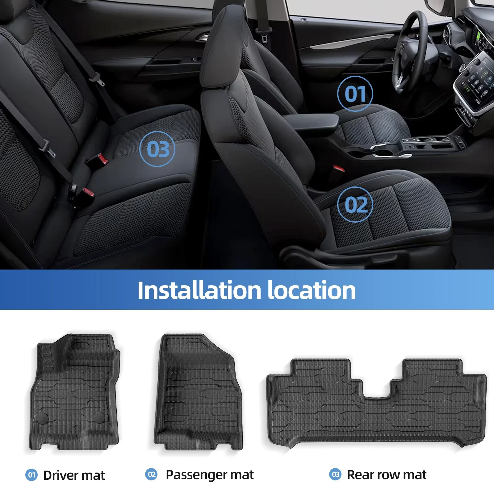 Для chevrolet chevy bolt ev 2022 2023 2024 - Фотография_3