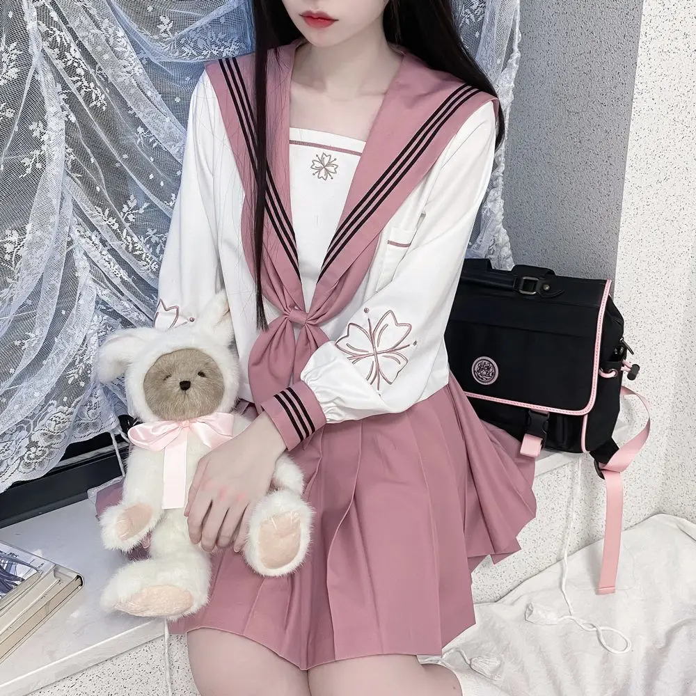Японский оригинальный костюм jk kawaii - Фотография_3
