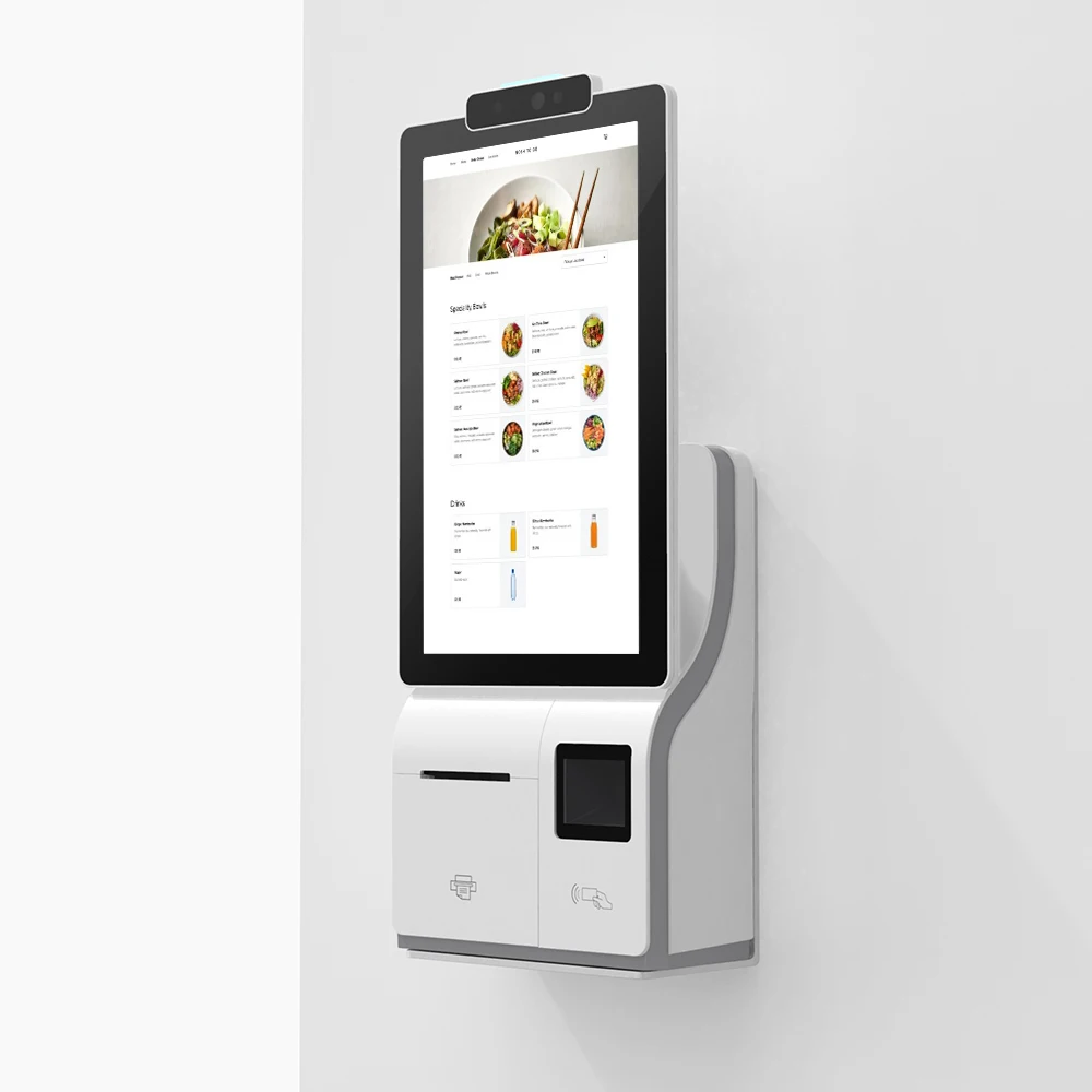 15,6 дюймовый android pos-терминал один экран-двойной экран - Фотография_4